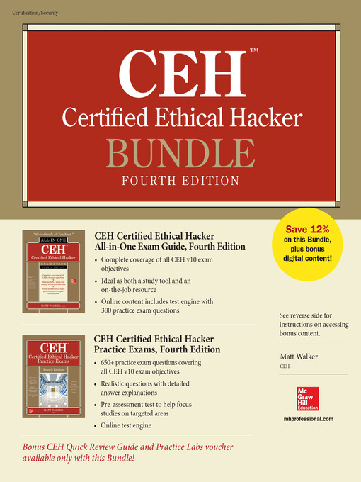 Title details for CEH Certified Ethical Hacker Bundle by Matt Walker - Available
